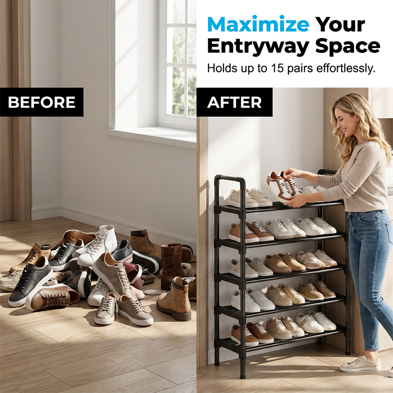 🧹🌸 LIMITED-TIME 50% OFF!Multi-layer Shoe Storage Shelf