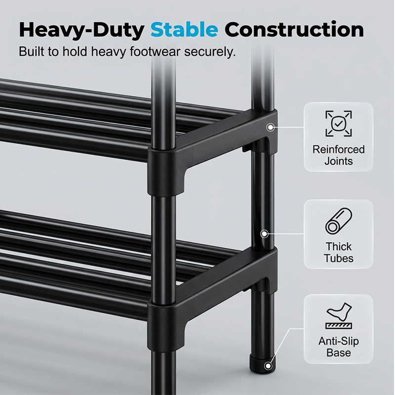 🧹🌸 LIMITED-TIME 50% OFF!Multi-layer Shoe Storage Shelf