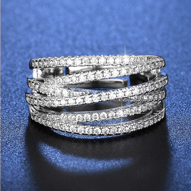 Vintage-Geometrie-Ring im mehrlagigen Stil – moderne Silhouette, vielseitig & perfekt für jeden Tag 💍