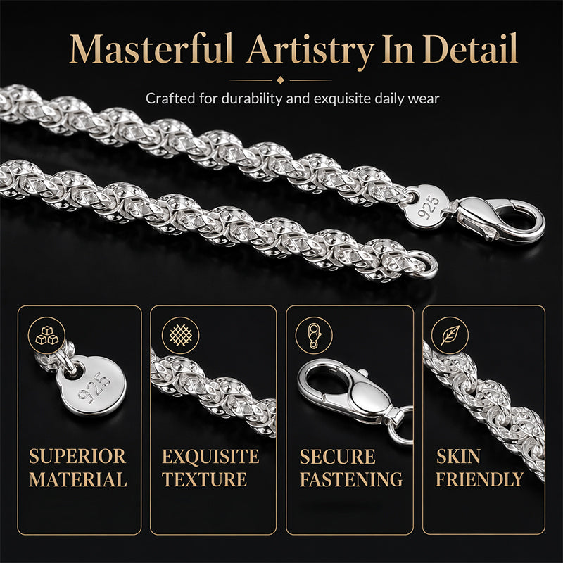 ✨ Trendige Drachenschuppen-Kette – Armband & Halskette | Jetzt im Sommer-Sale 🐉