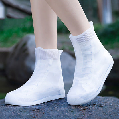 🛍️ 50 % Rabatt – Wasserdichte Überschuhe mit rutschfester Sohle – robust, wiederverwendbar & ideal für Regen, Schnee & Outdoor ☔