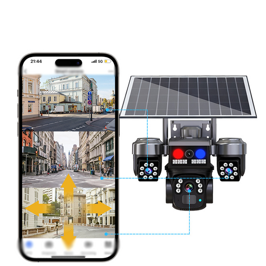 【🔥Limitiertes Angebot – 50% Rabatt】Solarbetriebene Kabellose Überwachungskamera