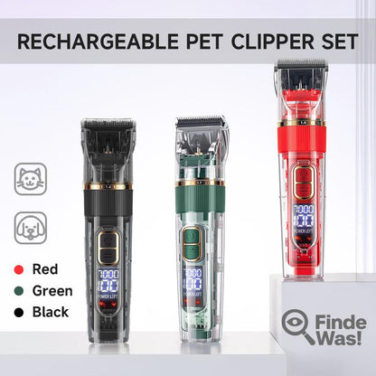 ✂️ Leiser Haustier-Trimmer – wiederaufladbar, leistungsstark & vielseitig – ideal für Hunde & Katzen 🐾