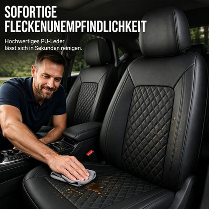 Universelles Autositzbezug-Set aus PU-Leder