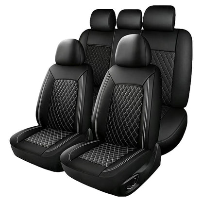 Universelles Autositzbezug-Set aus PU-Leder
