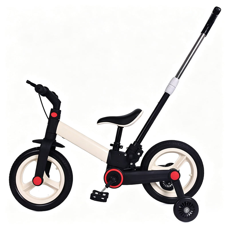 📢📢50% RABATT !!⏰4-in-1 Verwandelbares Kinder-Dreirad, Laufrad & Kinderwagen