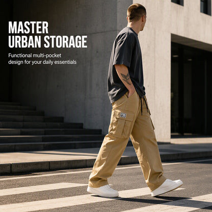 Herren Cargohose in lockerer Passform, lässig