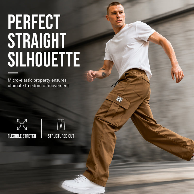 Herren Cargohose in lockerer Passform, lässig