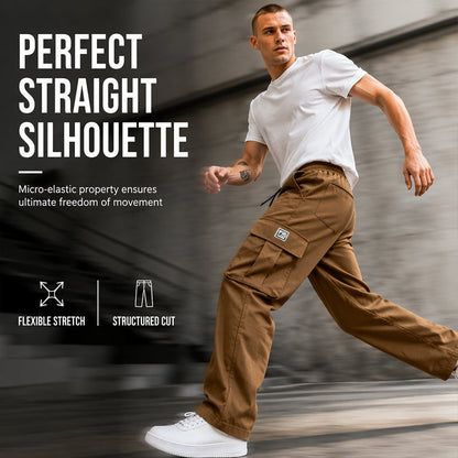 Herren Cargohose in lockerer Passform, lässig
