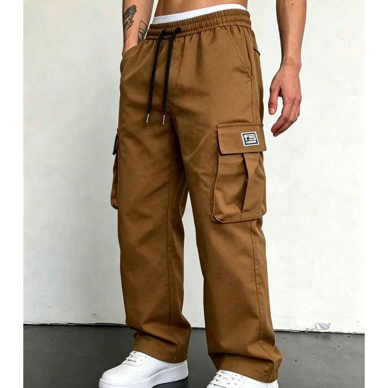 Herren Cargohose in lockerer Passform, lässig