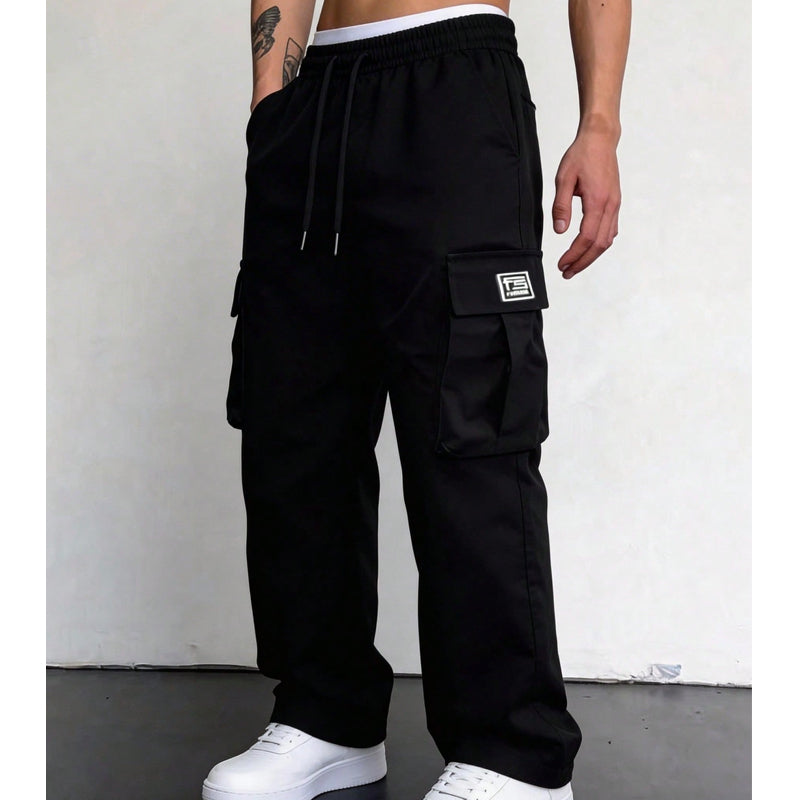 Herren Cargohose in lockerer Passform, lässig