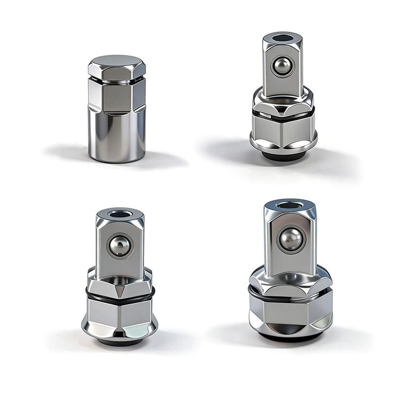 📢📢50% RABATT !!⏰CR-V Stahl Ratschenschlüssel-Adapter Steckschlüssel-Konverter-Set