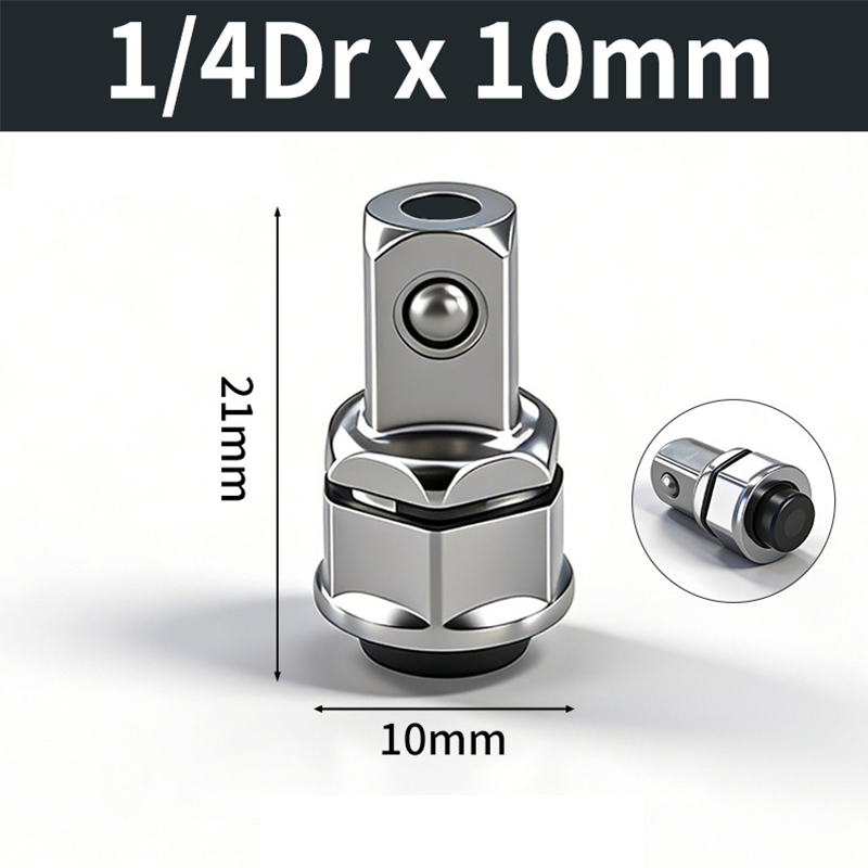 📢📢50% RABATT !!⏰CR-V Stahl Ratschenschlüssel-Adapter Steckschlüssel-Konverter-Set
