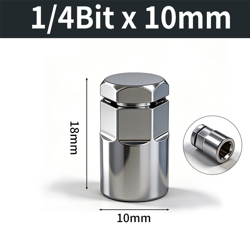 📢📢50% RABATT !!⏰CR-V Stahl Ratschenschlüssel-Adapter Steckschlüssel-Konverter-Set