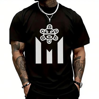 👕💨 50% RABATT! Atmungsaktives Herren-T-Shirt mit Print und kurzen Ärmeln – Leicht, bequem & stylisch – Perfekt für den Alltag, Sport & warme Tage ✨
