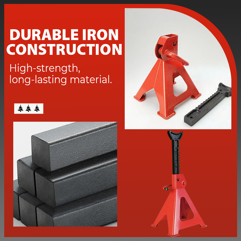 💪 Heavy Duty Reinforced Jack Stand