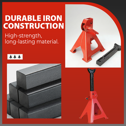 💪 Heavy Duty Reinforced Jack Stand