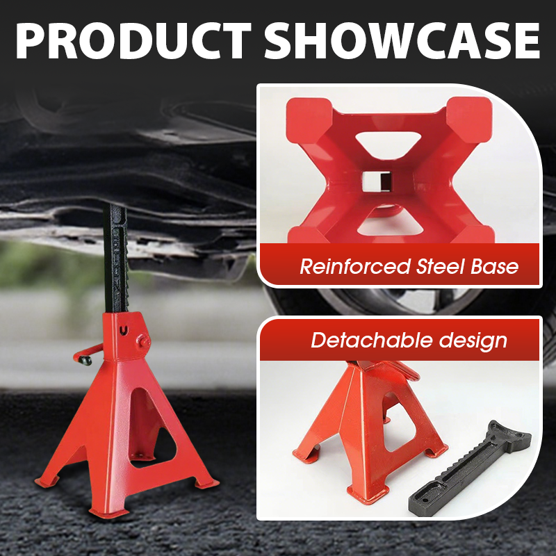 💪 Heavy Duty Reinforced Jack Stand