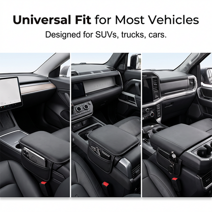 🔥 50% RABATT! 🚗 Auto Armlehnenpolster mit Organizer ✨ Universell, Komfortabel & Mehr Stauraum für die Mittelkonsole