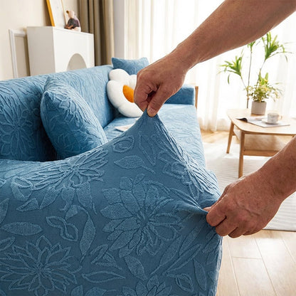 🛋️ 50% RABATT! 🌸 Rutschfester 3D-Kamelien-Jacquard-Sofabezug – Dekorative Eleganz, rutschfest & pflegeleicht – Perfekt für stilvollen Möbelschutz im Alltag ✨