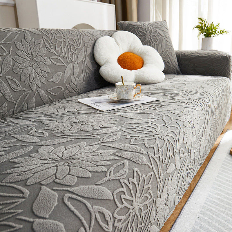 🛋️ 50% RABATT! 🌸 Rutschfester 3D-Kamelien-Jacquard-Sofabezug – Dekorative Eleganz, rutschfest & pflegeleicht – Perfekt für stilvollen Möbelschutz im Alltag ✨