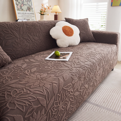 🛋️ 50% RABATT! 🌸 Rutschfester 3D-Kamelien-Jacquard-Sofabezug – Dekorative Eleganz, rutschfest & pflegeleicht – Perfekt für stilvollen Möbelschutz im Alltag ✨