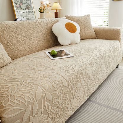 🛋️ 50% RABATT! 🌸 Rutschfester 3D-Kamelien-Jacquard-Sofabezug – Dekorative Eleganz, rutschfest & pflegeleicht – Perfekt für stilvollen Möbelschutz im Alltag ✨
