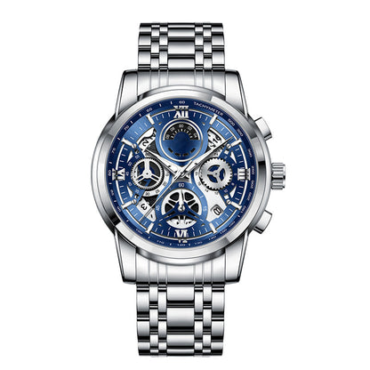 ⌚ LIMITED-TIME 50% OFF! ✨ Men's Classic Quartz Watch – Durable Band, Timeless Style 🖤