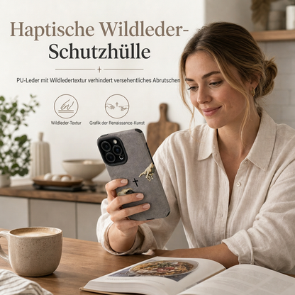 Hochwertige Wildleder-Stoßfeste Schutzhülle für Smartphones